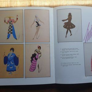 Erte Art Exhibition at Trump Castle Hardcover Erte Art Catalog 1990